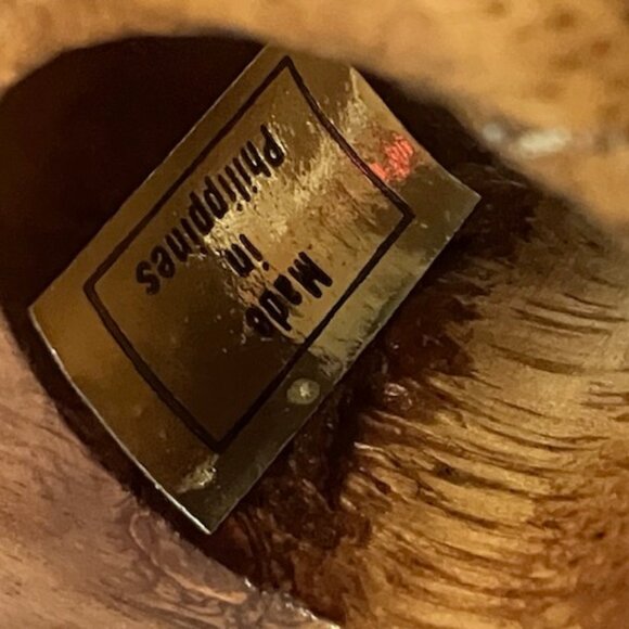 Cute set of carved napkin rings from Phillipines - Picture 3 of 6